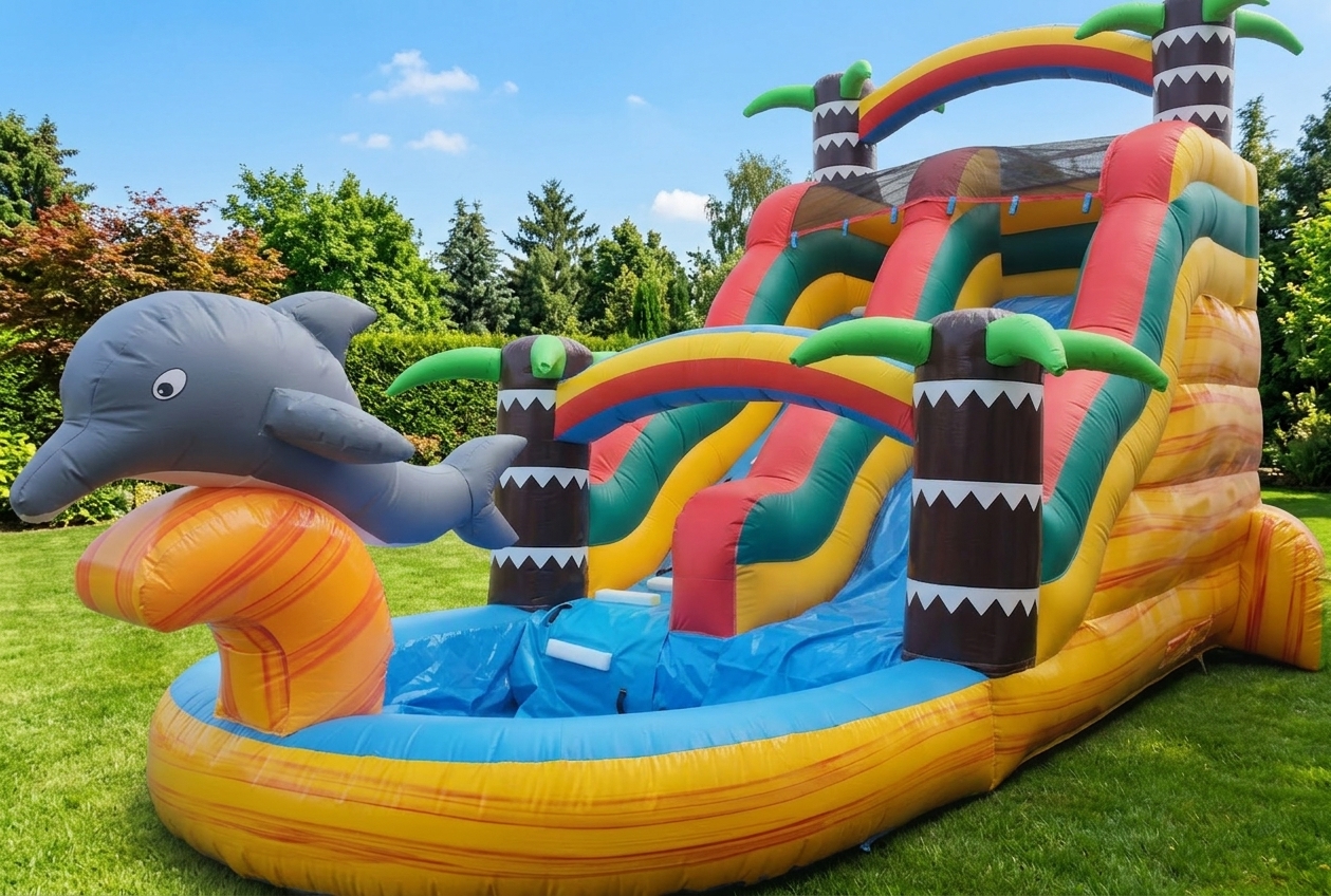 Dolphin Splash Waterslide